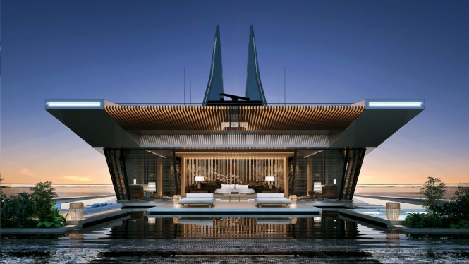 Symmetry Yacht Concept - Owners Deck