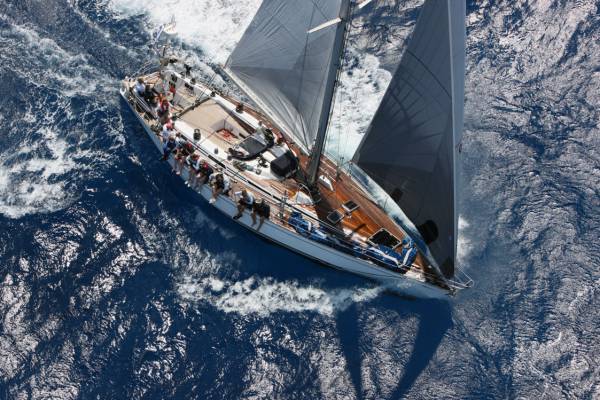 Christian and Lucy Reynolds' Swan 51 yacht Northern Child. Photo Tim Wright Christian and Lucy Reynolds' Swan 51 yacht Northern Child. Photo Tim Wright