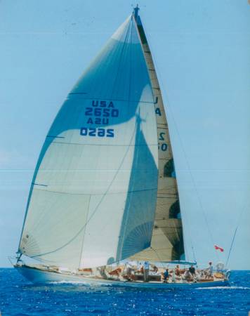 Frank Eberhart's Nielsen 59 Custom sailing yacht Hound Frank Eberhart's Nielsen 59 Custom sailing yacht Hound
