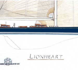 Yacht Lionheart a J-Class Sailing Yacht