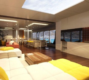 50m Motor yacht JoyMe Main salon by Philip Zepter Yachts