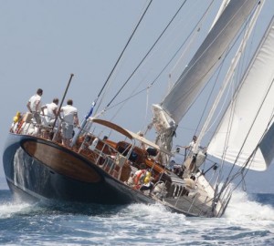 Superyacht Cup Palma 2012 Winner: 40m Royal Huisman superyacht MARIA CATTIVA Photo Credit Claire Matches