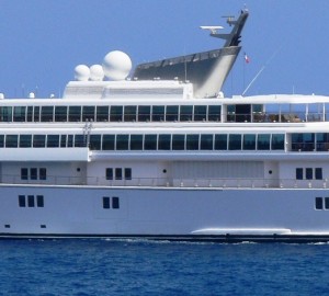 138m mega yacht Rising Sun designed by late Jon Bannenberg