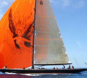 Claasen super yacht Firefly under sail - Photo courtesy of Claasen Shipyards - Ingrid Abery