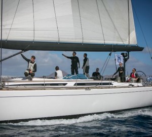 Jeremy Pilkington's Baltic 78, Lupa of London (GBR) moved into the lead of the RORC Transatlantic Race - Image credit to Puerto Calero Kames Mitchell