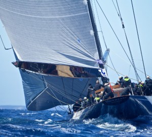 Claasen super yacht LIONHEART under sail