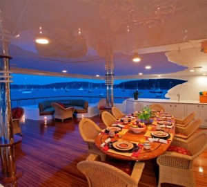 Yacht SORCHA Aft Deck - Image by Northern Marine