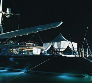 Yacht TIARA Evening - Image Courtesy of Alloy Yachts