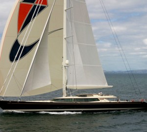 Yacht TIARA Sailing - Image Courtesy of Alloy Yachts