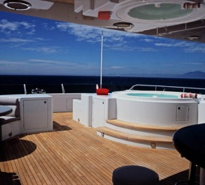 Flybridge Spa Pool - - Image by Delta Marine