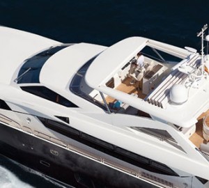 Sunseeker 30 - JACKLO - Heli - Image By Sunseeker Yachts