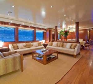 Yacht GRAND CRU Saloon - Image by Benetti