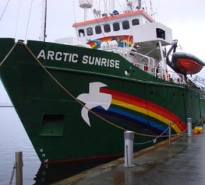 Arctic Sunrise - Photo by GreenPeace