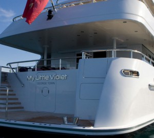 Yacht MY LITTLE VIOLET Stern - Image by Yacht MY LITTLE VIOLET