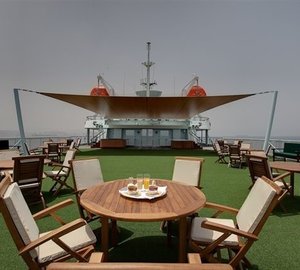 Sun Deck Aboard Yacht LOALOAT AL BEHAR