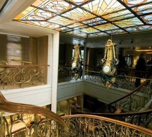 Stairway On Yacht SAVARONA