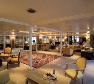 Saloon On Board Yacht SAVARONA