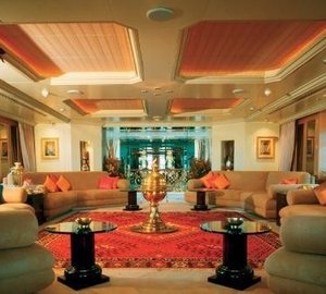 Saloon Aboard Yacht SAVARONA