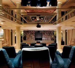 Movie Cinema On Board Yacht SAVARONA