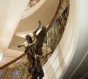 Close Up: Yacht SAVARONA's Stairway Image