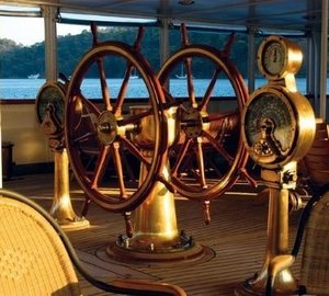 Helm House On Board Yacht SAVARONA