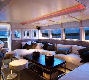Inside Aboard Yacht CHATO