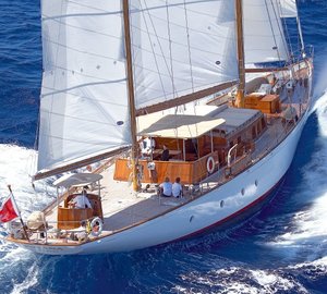 From Above: Yacht TIZIANA's Cruising Captured