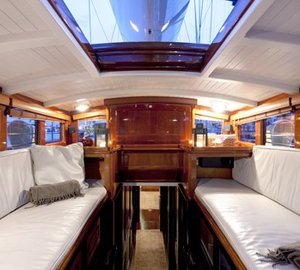 Deck House Aboard Yacht SHAMROCK V