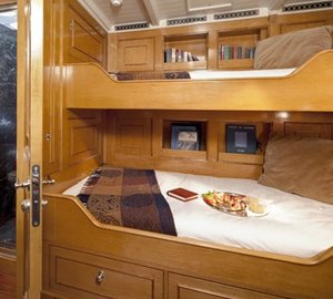 Twin Bed Stateroom On Yacht SHAMROCK V