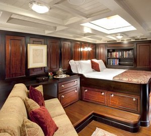 Main Master Stateroom On Yacht SHAMROCK V