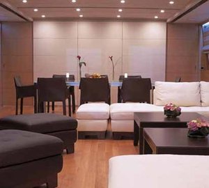 Saloon On Board Yacht SHELEILA