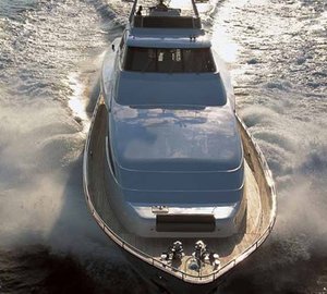 Ship's Bow On Yacht SHELEILA