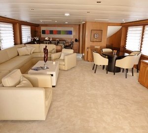 Premier Saloon On Yacht SILENT WORLD II