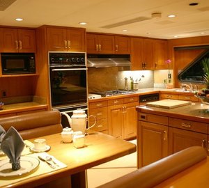 Country Kitchen On Yacht SILENT WORLD II