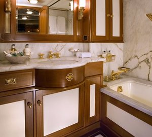 Main Master Bath On Yacht AXIA