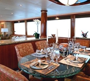 Eating/dining Saloon On Board Yacht ENDLESS SUMMER