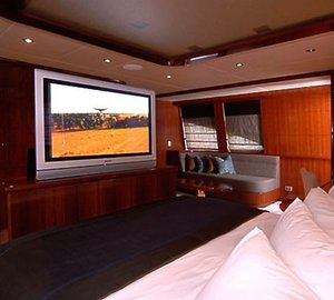 Screening: Yacht SEAFARIS's Main Master Cabin Photograph