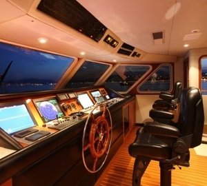 Pilot House On Yacht DAYDREAM