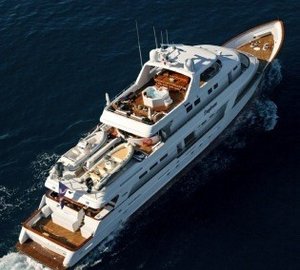 From Above Aspect Aboard Yacht DAYDREAM