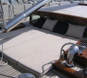 Sunbeds Aboard Yacht THIS IS US