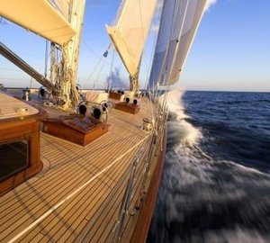 Aspect Along Deck Aboard Yacht THIS IS US