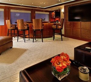 Sky-lounge Drinks Bar Aboard Yacht WAKU