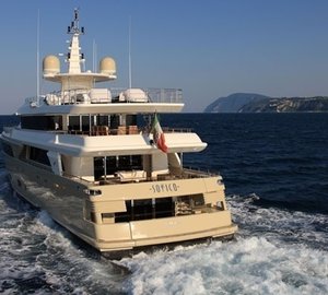 Aft Aspect: Yacht SOFICO's Cruising Photograph