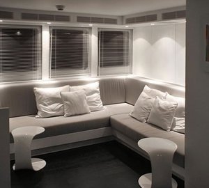 Top Deck Relaxing Corner On Board Yacht BERZINC