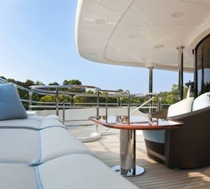 Sunbeds On Yacht HARMONY III