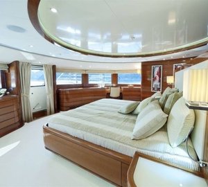Main Master Cabin Aboard Yacht HARMONY III