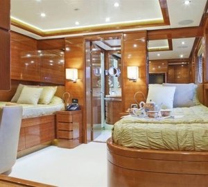 Twin Bed Cabin Aboard Yacht HARMONY III