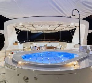 Jacuzzi Pool On Board Yacht HARMONY III