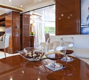 Top Deck Saloon On Yacht HARMONY III