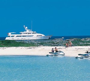 Aspect Taken From Beach On Board Yacht PRAXIS